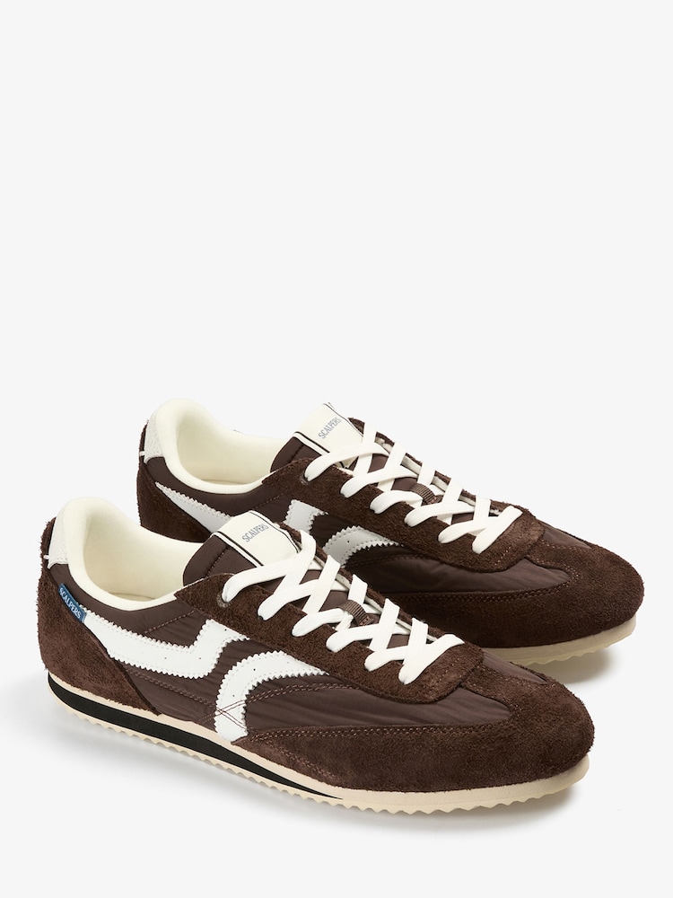 Scalpers Brown Nats Sneakers - Image 1 of 4 Scalpers Brown Nats Sneakers - Image 1 of 4