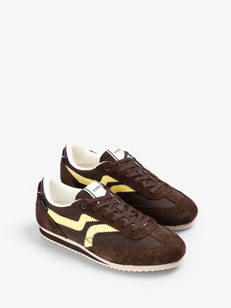 Scalpers Brown Nats Sneakers - Image 2 of 4
