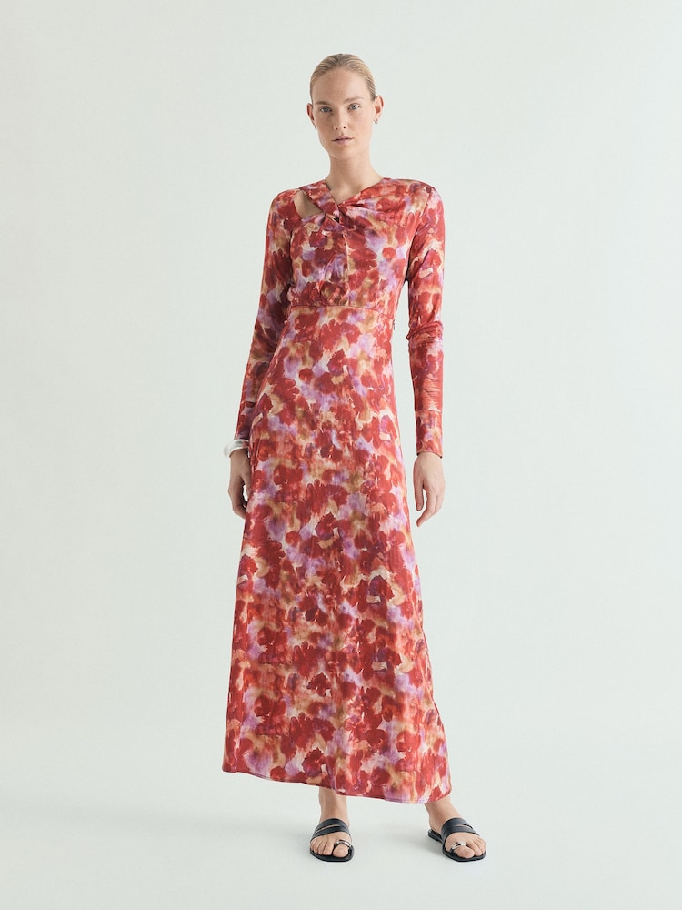 Scalpers Fer Long Sleeve Dress - صورة 1 من 4