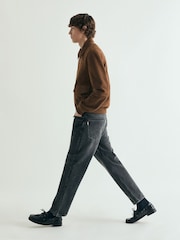 Scalpers Brown Zeke Suede Jacket - Image 4 of 5