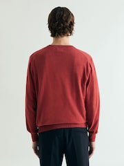 Rojo - Scalpers Skull Round Neck Jumpers - Imagen 3 de 5