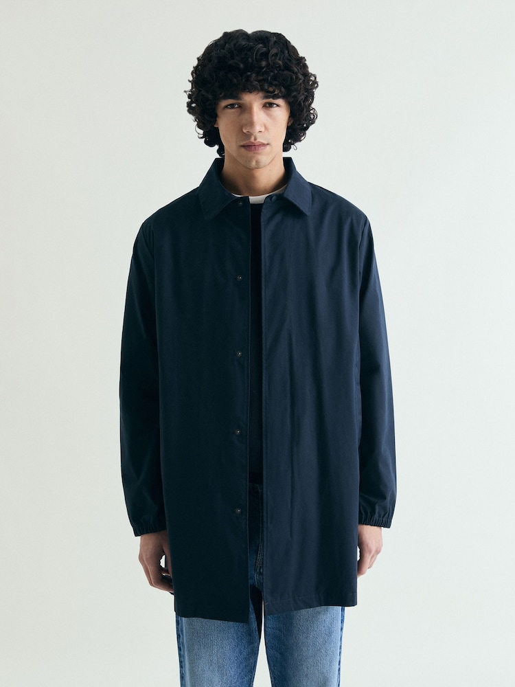 Scalpers Blue Geller Parka Jacket - Image 2 of 5