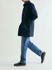 Scalpers Blue Geller Parka Jacket - Image 4 of 5