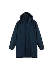 Scalpers Blue Geller Parka Jacket - Image 5 of 5