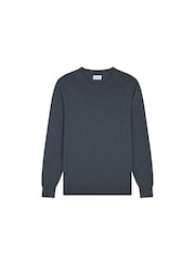 Azul marino - Scalpers Skull Round Neck Jumpers - Imagen 5 de 5
