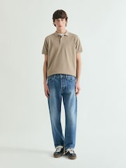 Marrón - Scalpers Basic Polo Shirt - Imagen 1 de 5