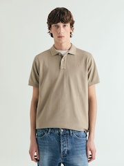 Marrón - Scalpers Basic Polo Shirt - Imagen 2 de 5