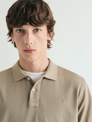 Marrón - Scalpers Basic Polo Shirt - Imagen 4 de 5