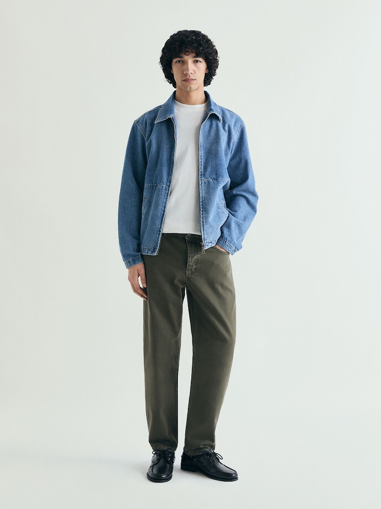 Scalpers Green Cropped Murano Jeans - Image 1 of 5