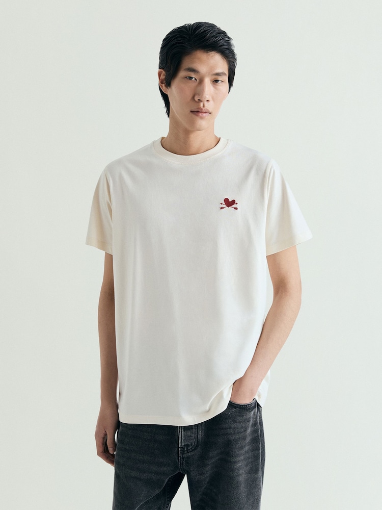 Scalpers White Lovers Day T-Shirt - Image 2 of 5 Scalpers White Lovers Day T-Shirt - Image 2 of 5