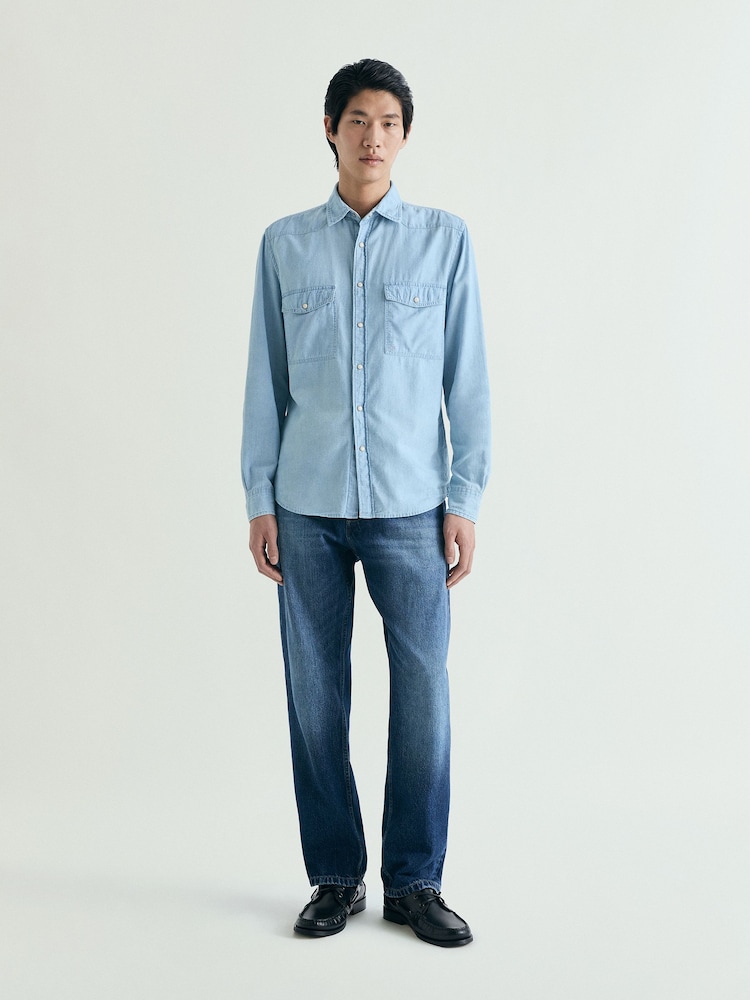 Scalpers Bodo Denim Shirt - Imagen 1 de 5