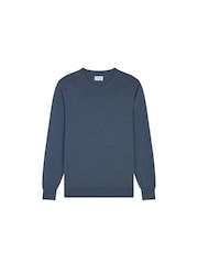 Azul - Scalpers Skull Round Neck Jumpers - Imagen 5 de 5