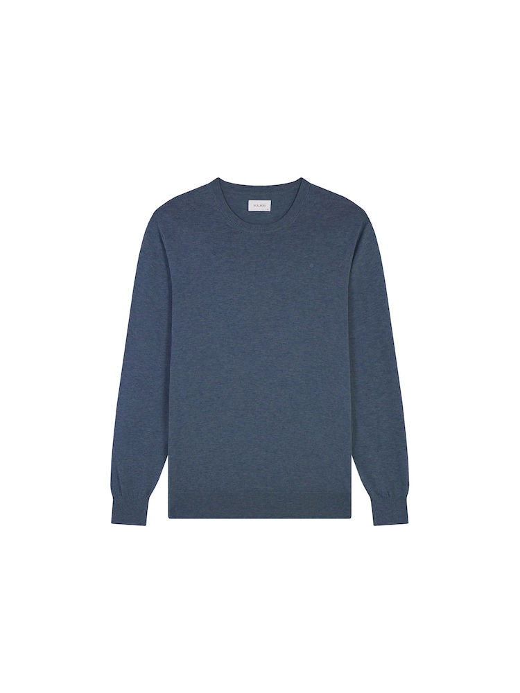 Azul - Scalpers Skull Round Neck Jumpers - Imagen 5 de 5