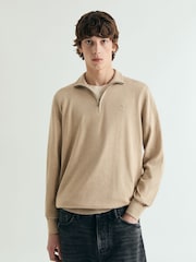 Crema - Scalpers Summer Peak Polo Shirt - Imagen 1 de 5