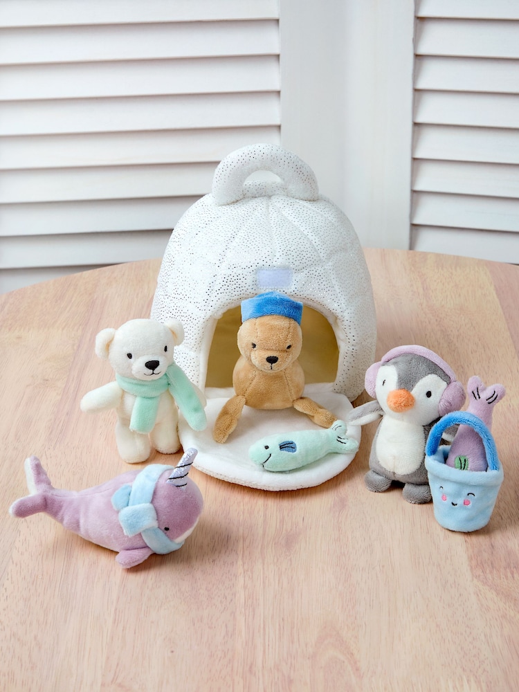 JoJo Maman Bébé Igloo Soft Playset - Image 1 of 4 JoJo Maman Bébé Igloo Soft Playset - Image 1 of 4