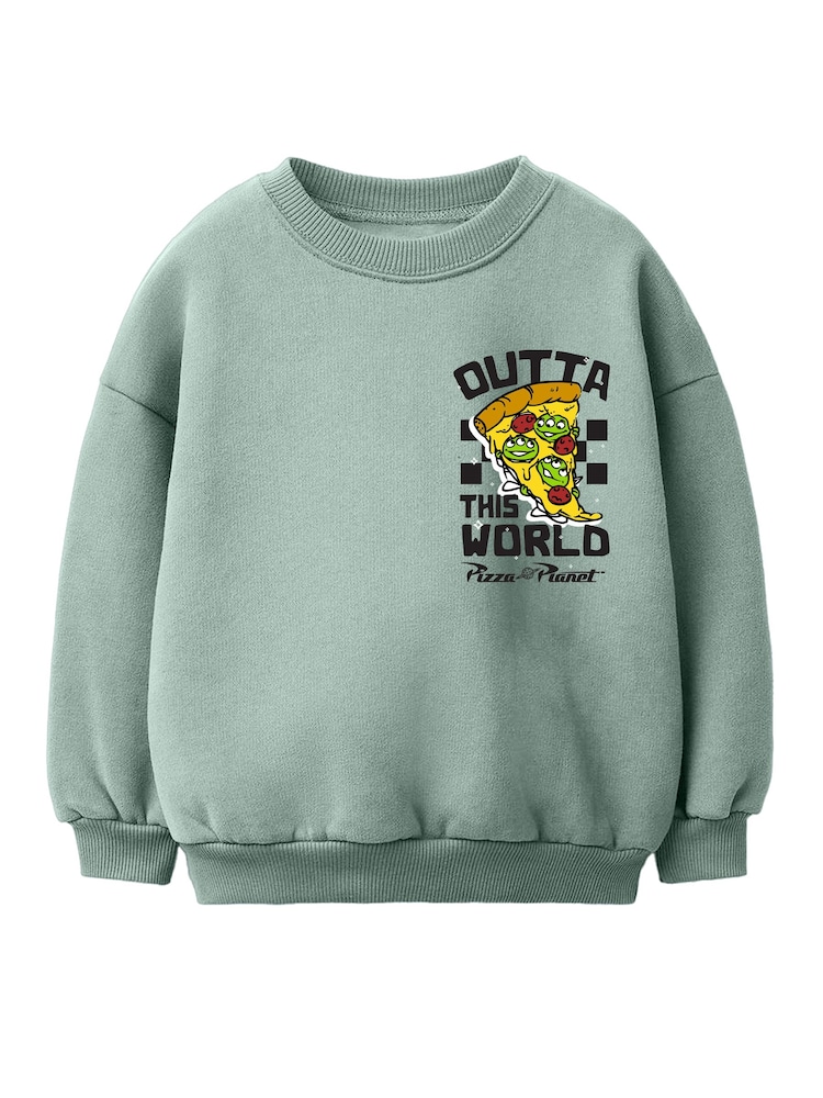 Rags & Rascals Green Disney Toy Story Outta This World Sweat Top - Image 2 of 3