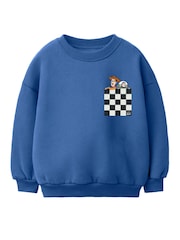 Rags & Rascals Blue Disney Toy Story Buzz & Woody Sweat Top - Image 1 of 3