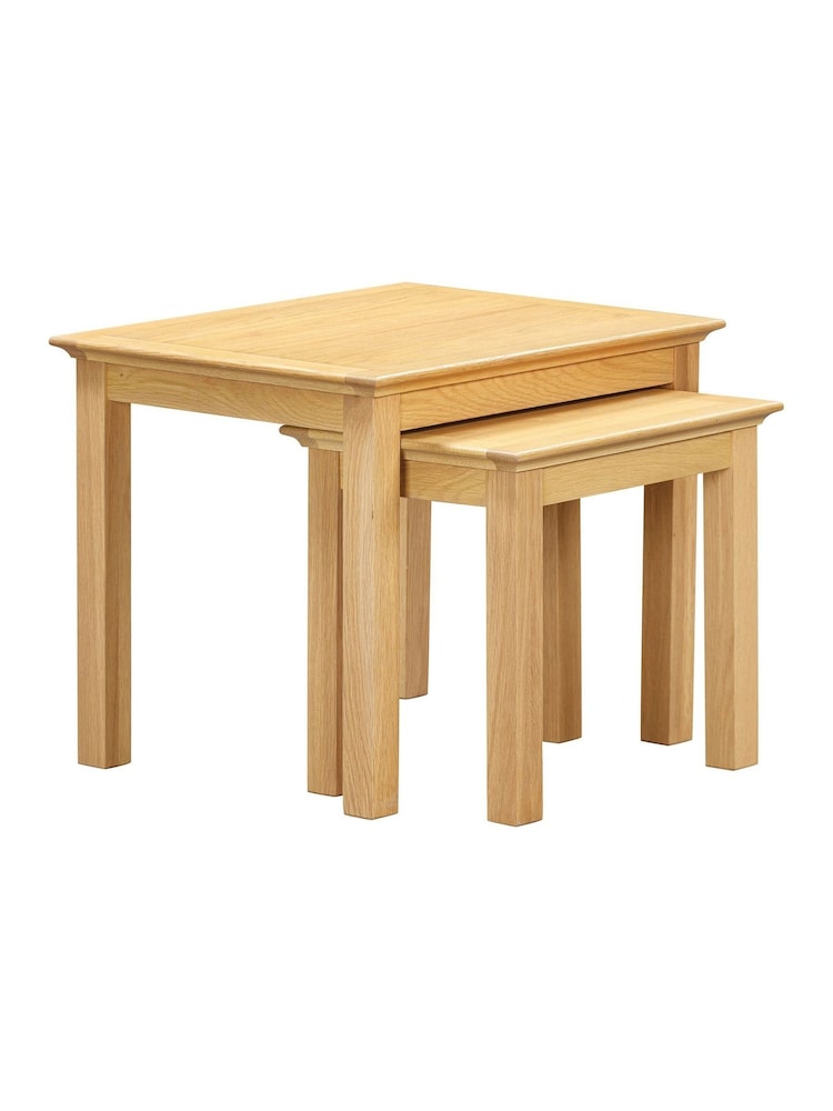 Windward Home Natural Meadow Nest of Tables - Image 2 of 4