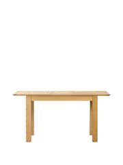 Windward Home Natural Meadow Extendable 4-6 Seater Dining Table - Image 6 of 7
