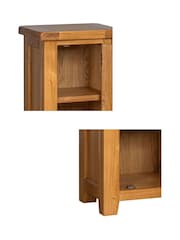 Windward Home Brown Sorrel 1 Door Cabinet - Image 3 of 6