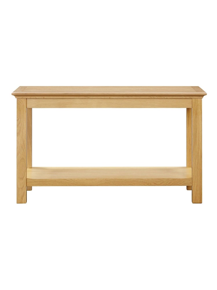 Windward Home Natural Meadow Coffee Table with Shelf - Image 2 of 4