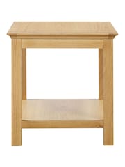 Windward Home Natural Meadow Coffee Table with Shelf - Image 4 of 4
