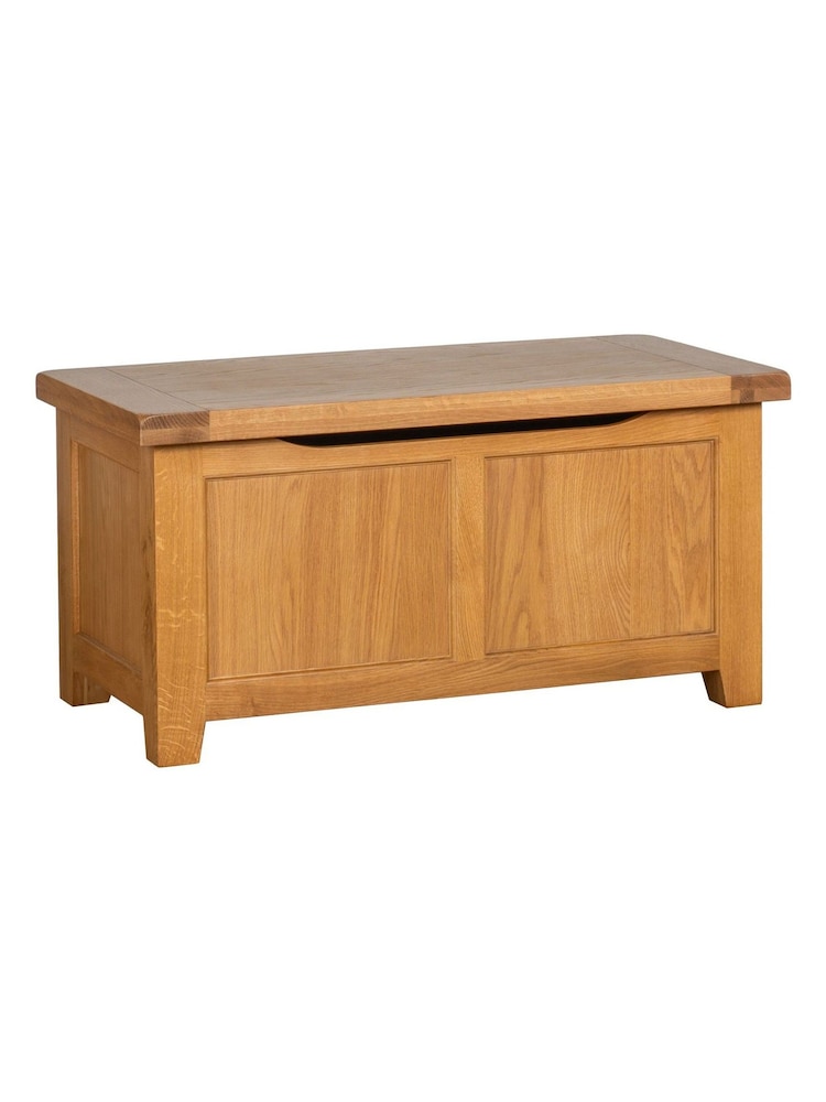 Windward Home Brown Sorrel Blanket Box - Image 2 of 4