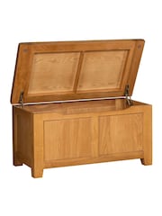 Windward Home Brown Sorrel Blanket Box - Image 3 of 4