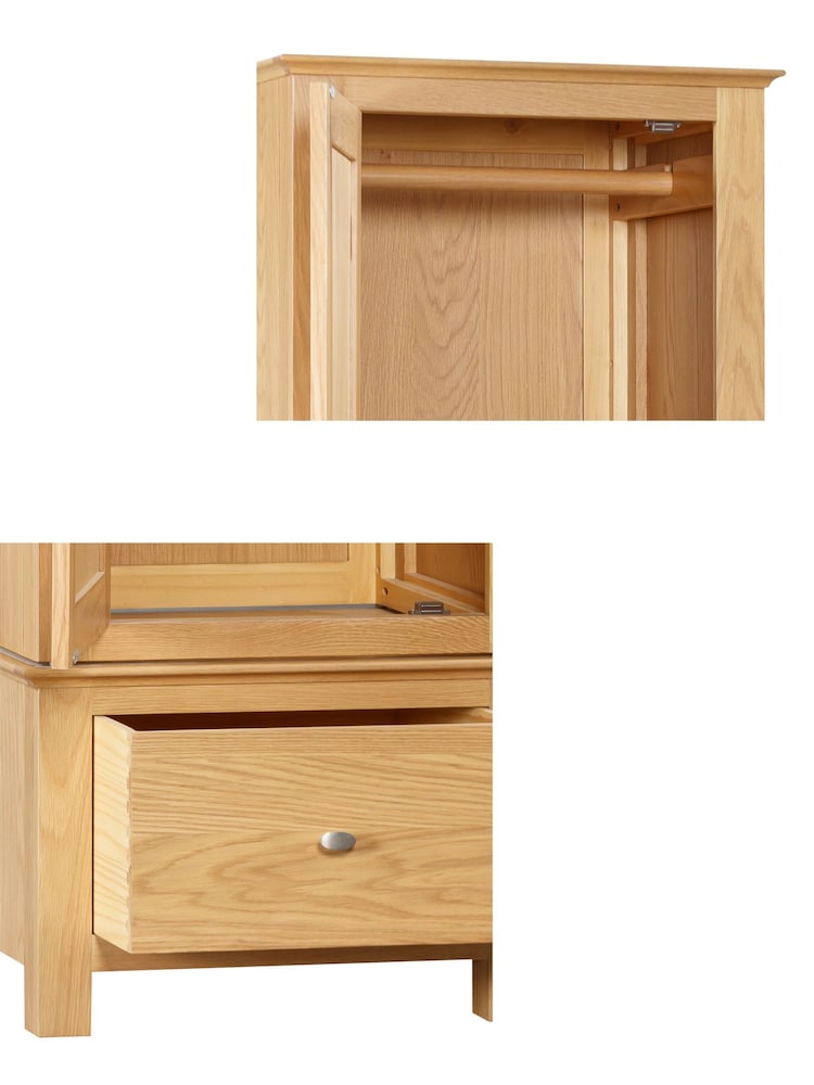 Windward Home Natural Meadow Wardrobe - Image 8 of 8 Windward Home Natural Meadow Wardrobe - Image 8 of 8