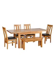 Windward Home Brown Sorrel Medium Bench - Image 3 of 3