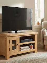 Windward Home Brown Sorrel Small TV Unit - Image 1 of 6