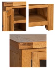 Windward Home Brown Sorrel Small TV Unit - Image 4 of 6