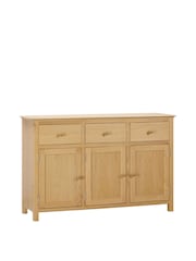 Windward Home Natural Meadow Sideboard with 3 Doors & 3 Drawers - Image 2 of 9