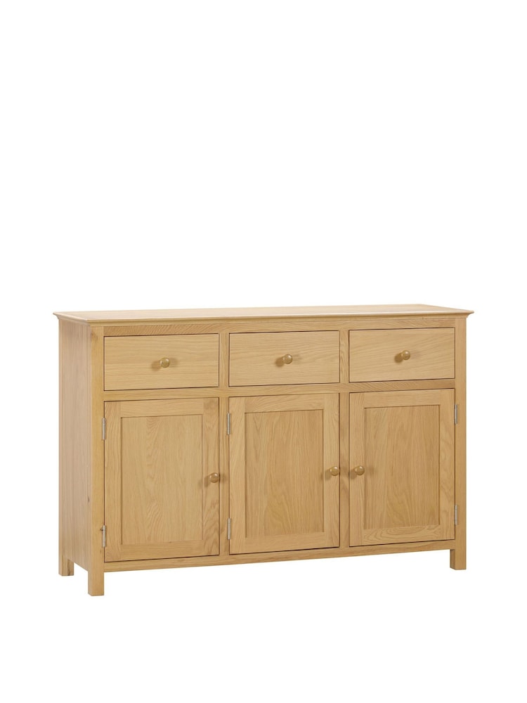Windward Home Natural Meadow Sideboard with 3 Doors & 3 Drawers - Image 2 of 9