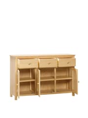 Windward Home Natural Meadow Sideboard with 3 Doors & 3 Drawers - Image 4 of 9