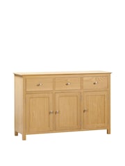 Windward Home Natural Meadow Sideboard with 3 Doors & 3 Drawers - Image 5 of 9