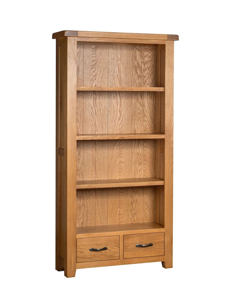 Windward Home Brown Sorrel Tall Wide Bookcase - Image 2 of 5