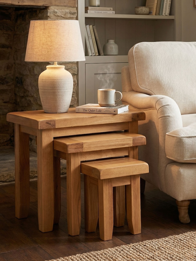 Windward Home Brown Sorrel Nest Of Tables - Image 1 of 3