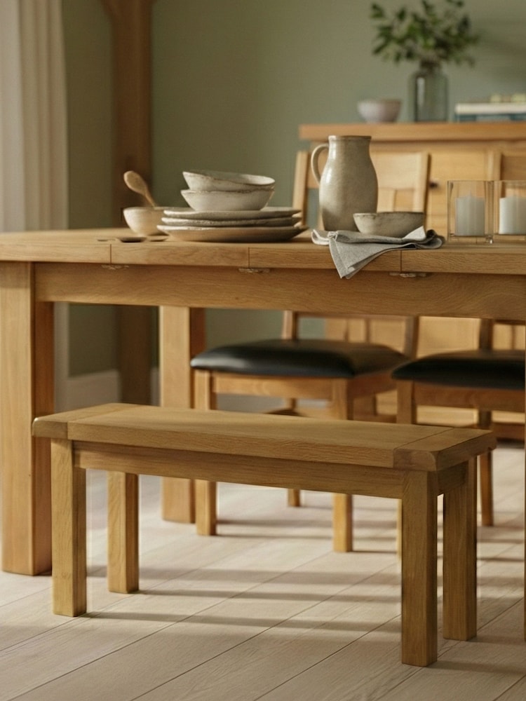 Windward Home Brown Sorrel Small Bench - Image 1 of 3 Windward Home Brown Sorrel Small Bench - Image 1 of 3