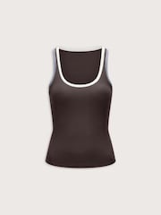 Tala Brown 365 Sculpting Lounge Contrast Vest - Image 3 of 4