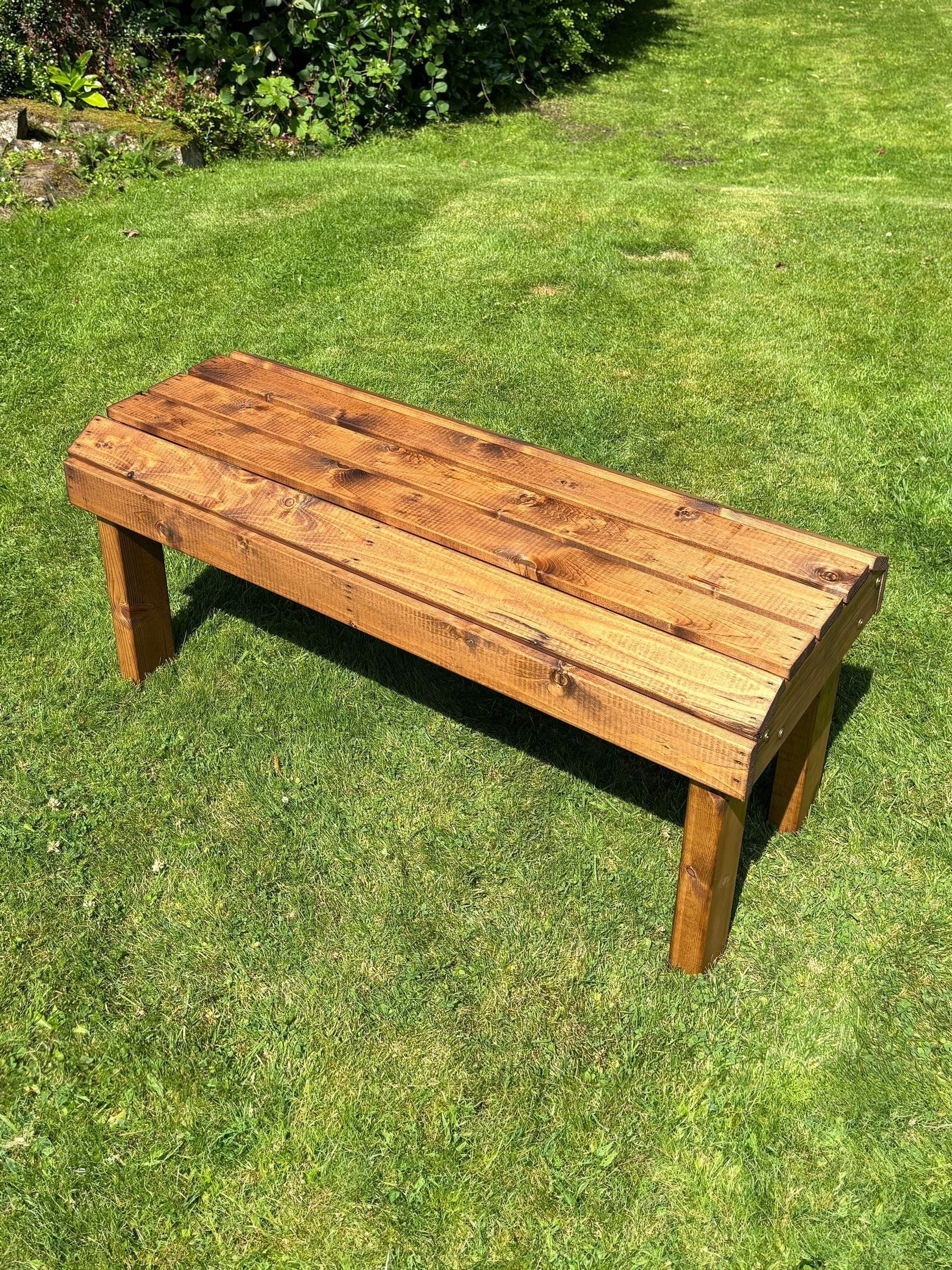 Charles Taylor Unisex Brown Knights Double Garden Form Bench - Image 1