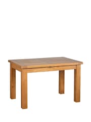Windward Home Brown Sorrel Small Extending 46 Seater Dining Table With 1 Leaf - Image 3 of 6