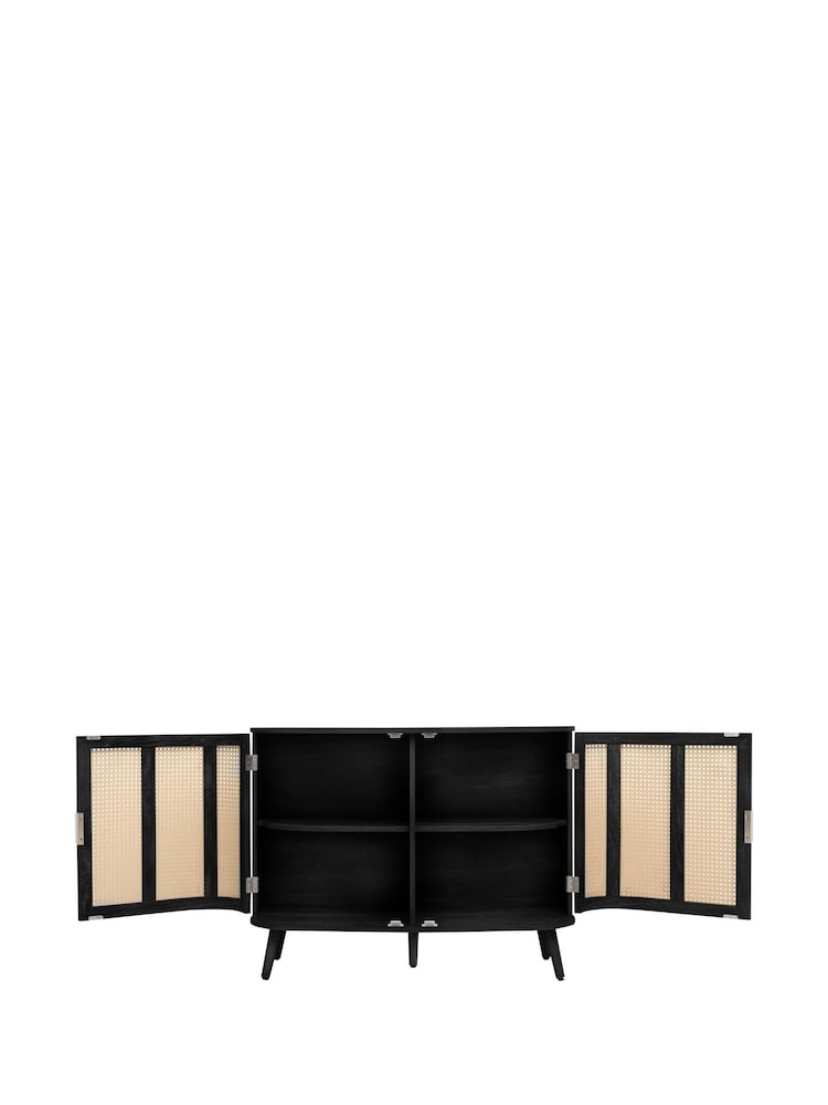 Birlea Black Noah 2 Door Sideboard - Image 9 of 9
