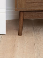 Birlea Walnut Croxley 2 Door 1 Drawer Wardrobe - Image 6 of 8