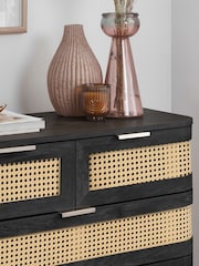 Birlea Black Noah 5 Drawer Chest - Image 4 of 8
