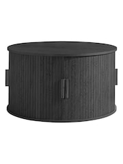 Birlea Black Axel Round Storage Coffee Table - Image 6 of 7