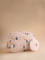 Cath Kidston Pink Paddington Small Cosmetics Pouch - Image 1 of 3