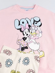 Vanilla Underground Pink Disney Minnie Mouse Sweatshirt and Joggers Set - Image 4 of 6