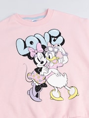 Vanilla Underground Pink Disney Minnie Mouse Sweatshirt and Joggers Set - Image 5 of 6