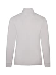 Greg Norman Grey Men's Freedom Performance Pullover Half Zip Golf Mid Layer Fleece - Image 2 of 4